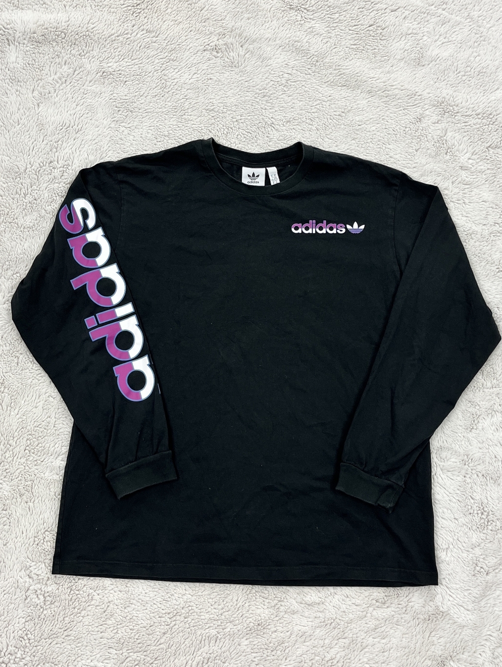 Adidas | Black Long Sleeve Tee | Size XL